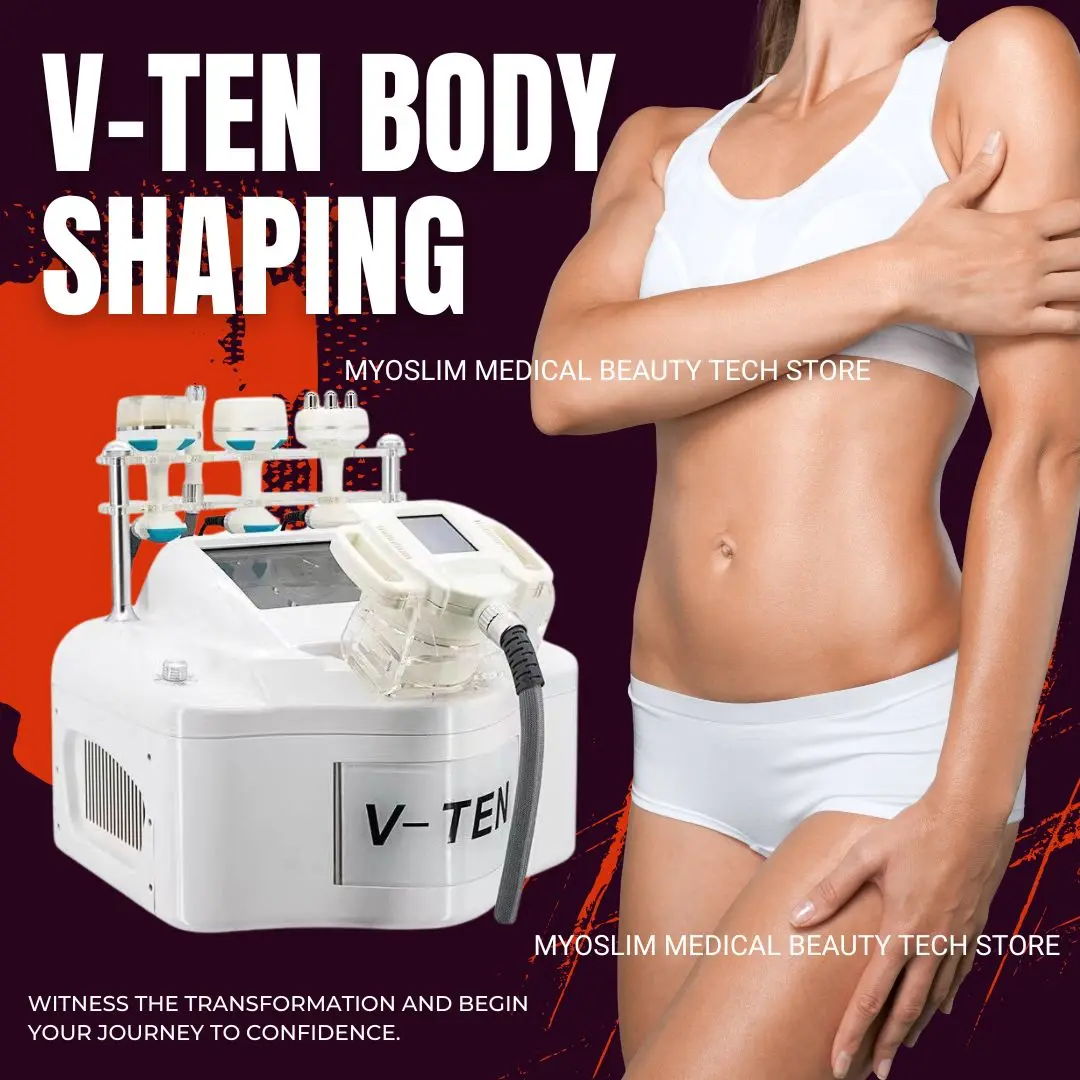 

V10 Slimming Device Multi-Function Body Contouring Fat Reduction with Lymphatic Drainage ABS Plastic Roller for Salon Equipment