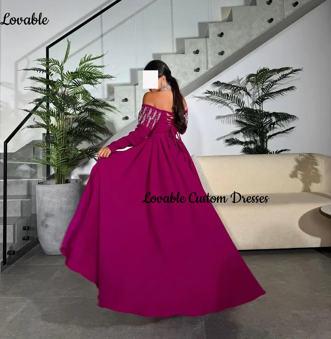 فساتين لحضور الحفلات الموسيقية المخصصة الرسن ألف خط المحدبة Vestidos De Festa فساتين أنيقة للنساء سستة حتى فستان حفلات الزفاف Vestido