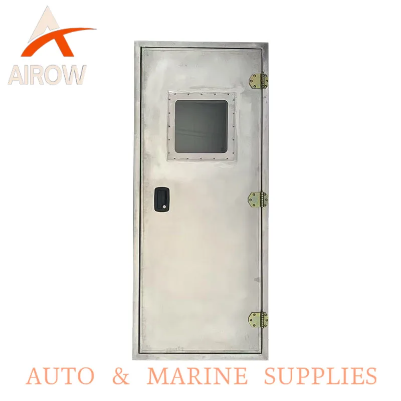 Airow auto Chinese Manufacturer High Quality Aluminum Alloy Frame Single Point Lock Rv Motorhome Entry Door