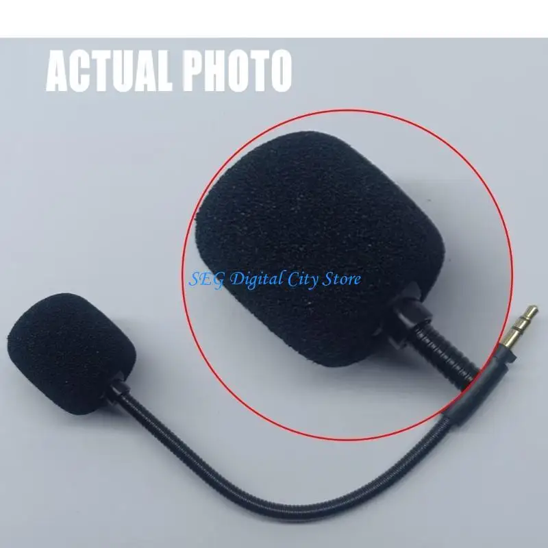 

U75B Replacement Microphone for G4 Gaming Headsets with 3.5mm Plug Noise Cancellation Sponge Sleeve Black