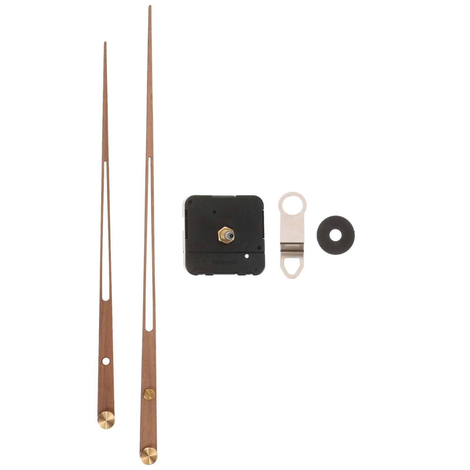 

1Set Clock Movement Operated Kit with Strong Durability Solid Wood Hands for DIY Clock Making and Home Decor