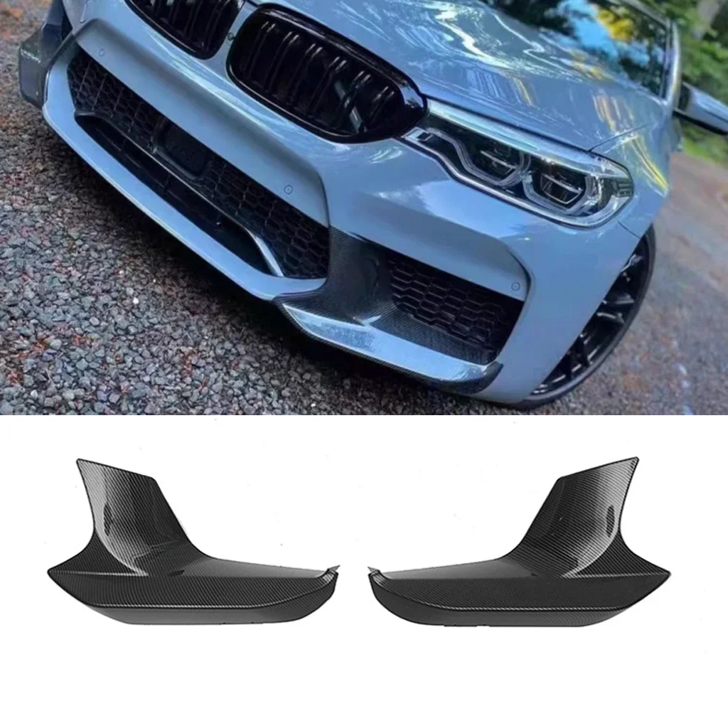 New!For BMW F90 M5 2018 2019 2020 2021 2022 Front Bumper Side Splitter Cover Lip Fog Lamp Air Vent Intake Spoiler