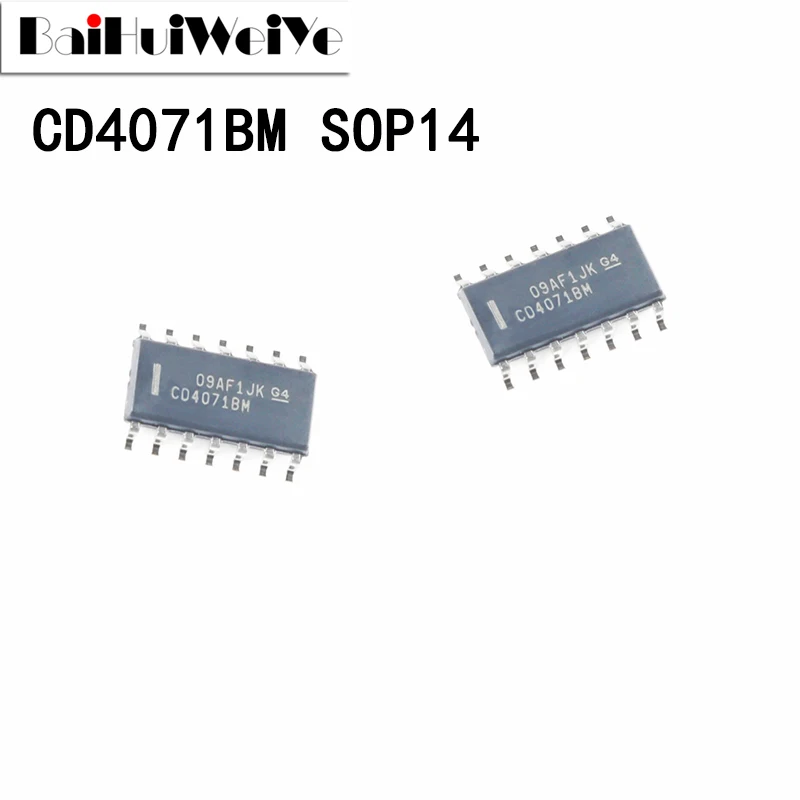 20PCS CD4071BM CD4071 4071BM 4071 CD4071B SOP14 Operational SOP-14 SMD New Original IC Amplifier Chipset Good Quality