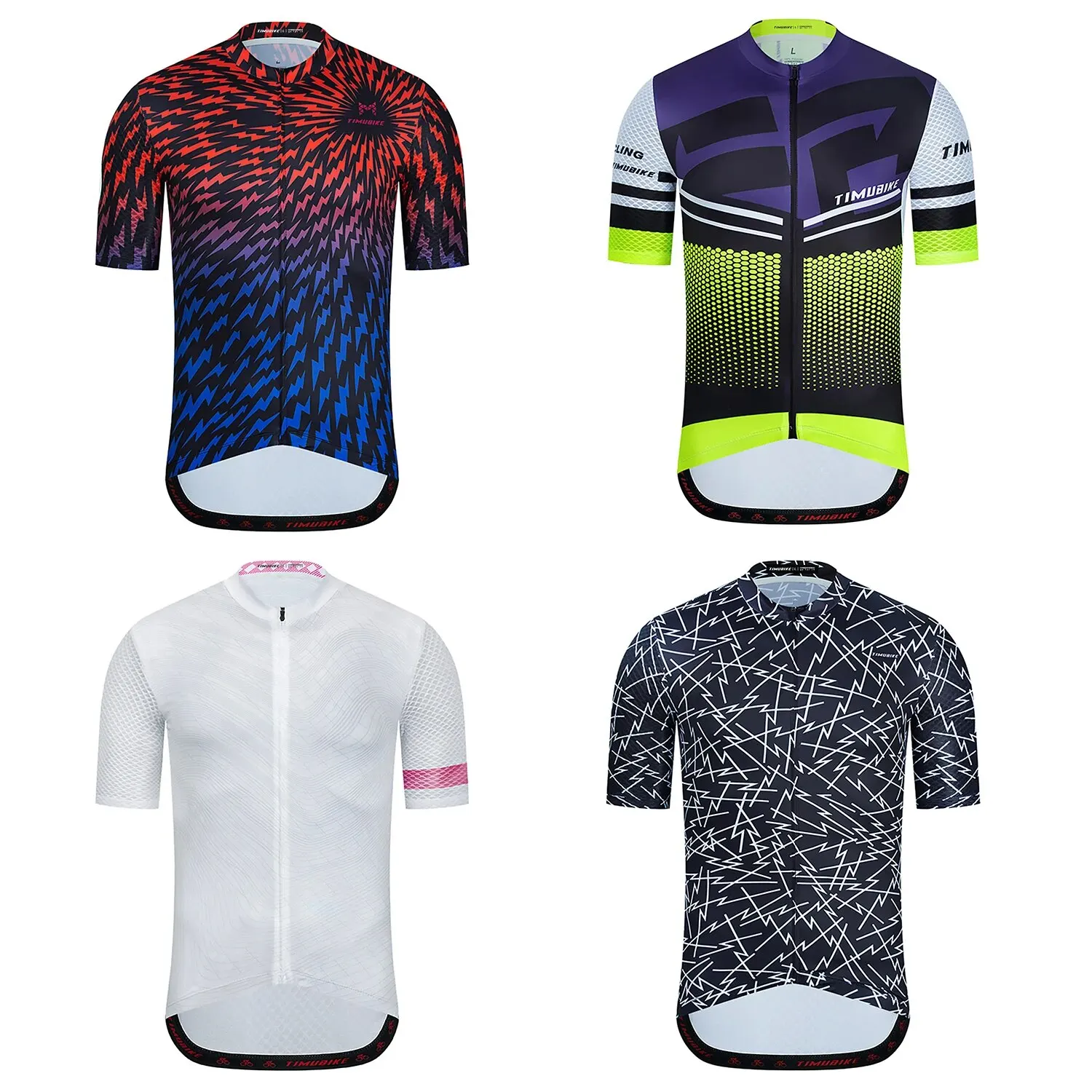 

TIMUBIKE веломайка на молнии с коротким рукавом для мужчин и женщин Одежда для велоспорта Профессиональный Премиум УФ компрессионная велосипедная одежда