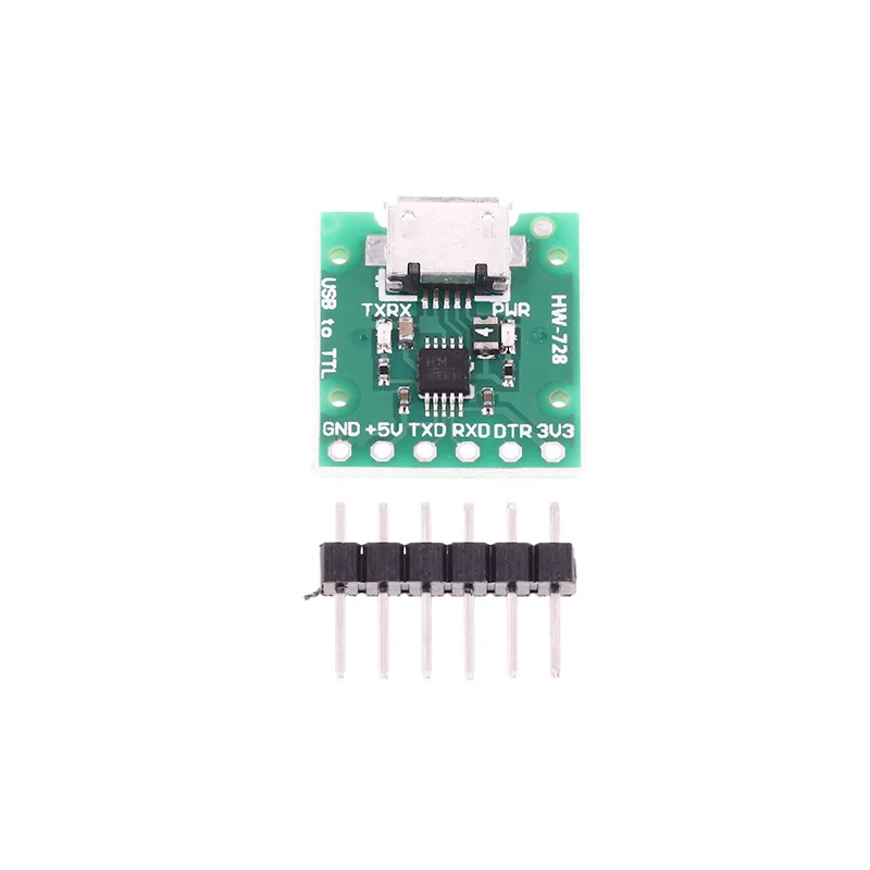 CH340E USB To TTL Serial Converter, 5V/3.3V Alternative CH340G Module For Arduino Pro Mini