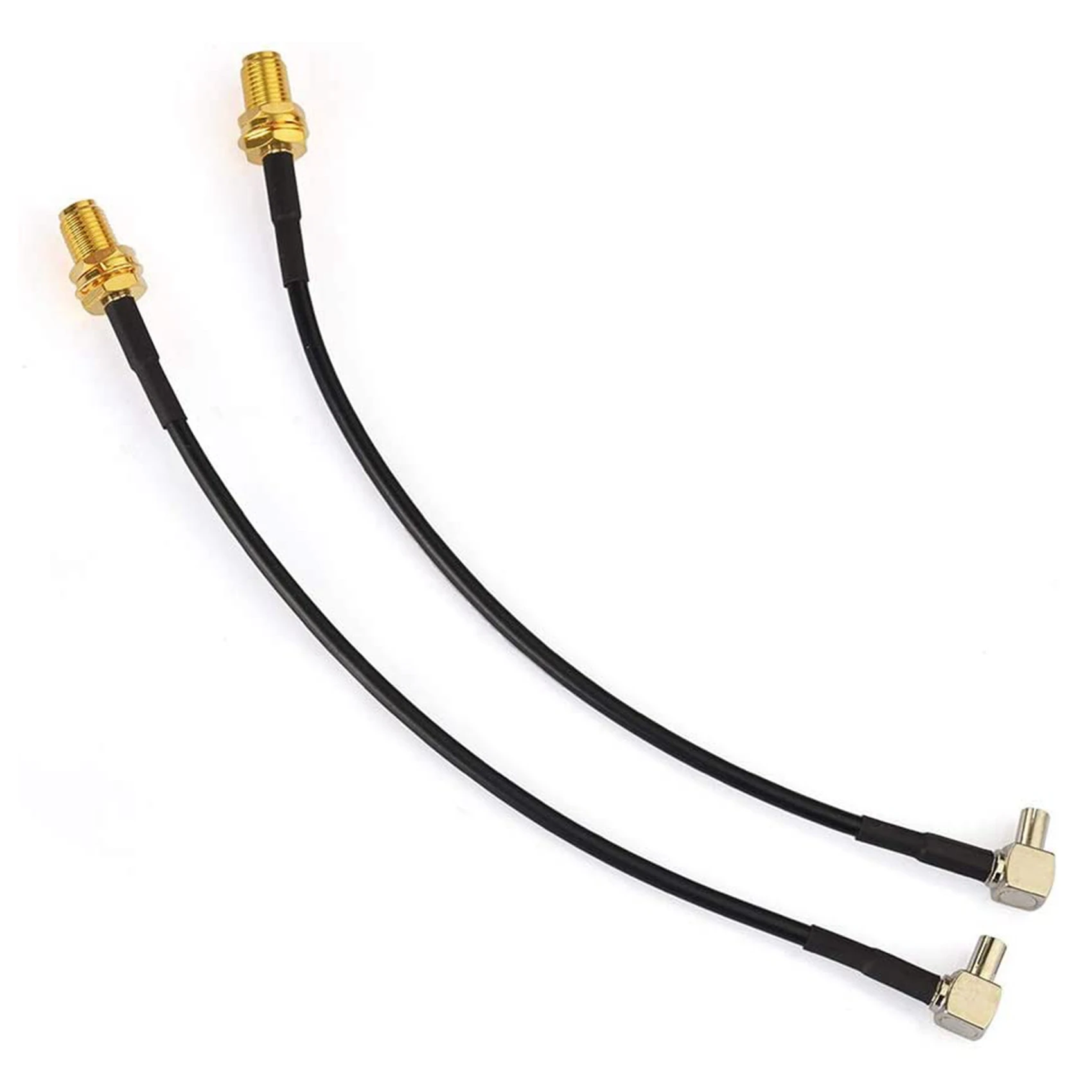 

4G Antenna SMA Female to TS9 Male Adapter Cable 15cm 2PCS for External Antenna Router Huawei E5372 E5577 E5786 E5787