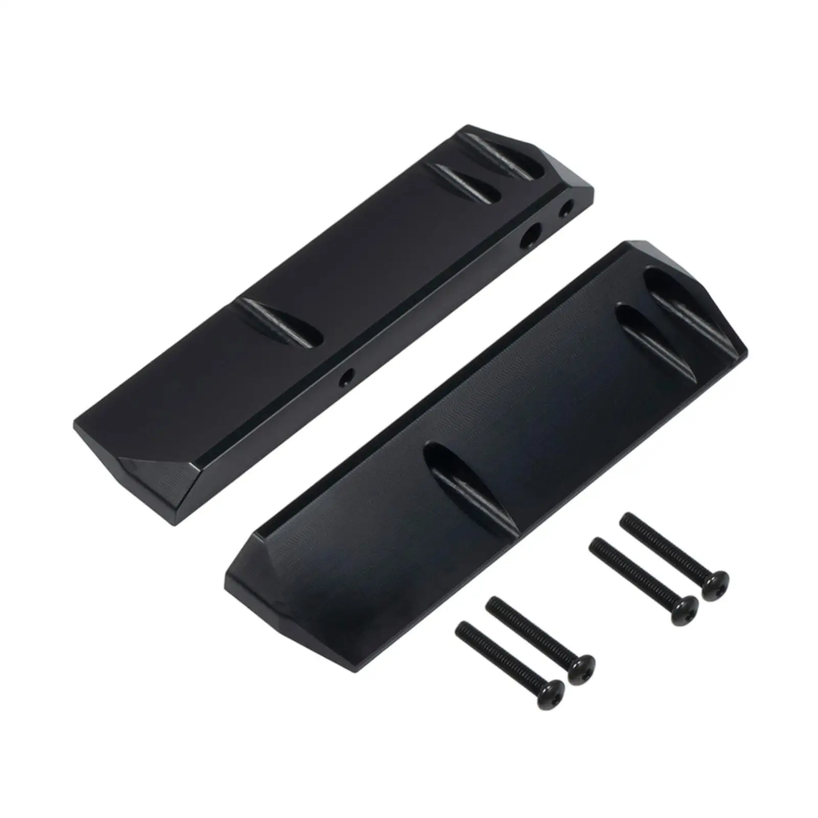 1/18 RC Crawler Rock Sliders Pom Chassis Guard ESC Batterie Empfänger Elektronik Fach Batterie Halterung Seitenplatte für TRX4M