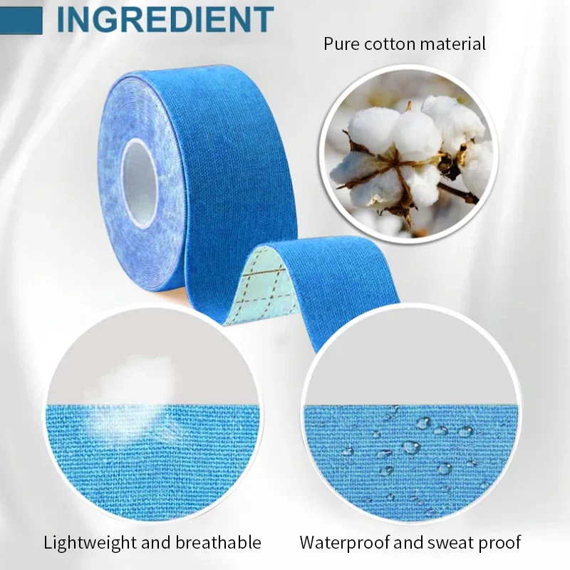 2.5CM*5M sports functional tape, face lift tape, neck tape, facial skin care tools, nasolabial stretch elastic bandage