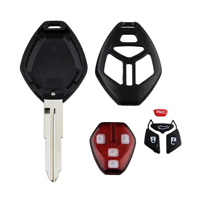 WO-Kunci Remote Mobil Kualitas Tinggi Kontrol Masuk Tanpa Kunci 4 Tombol Remote Control OUCG8D-625M-A-untuk Mitsubishi 2007-2017