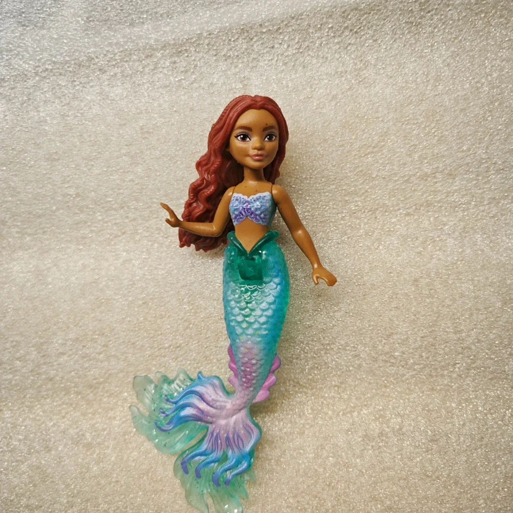 1PCSoriginal princess mermaid, prince Ariel, PVC action doll model, cake decoration doll, toy, children\'s gift