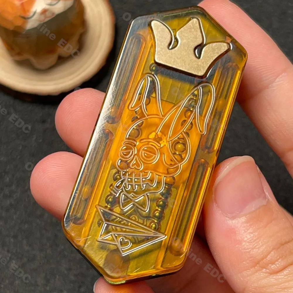 

Игрушки EDC ZacLab Rabbit PEI Fidget Slider Игрушка для снятия стресса Игрушки для взрослых Портативные офисные игрушки