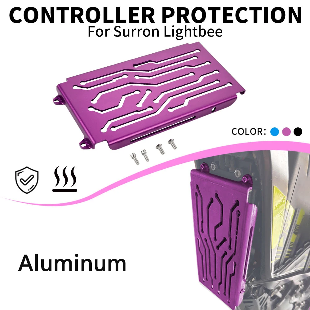 

Для мотоциклов Surron Lightbee, защита контроллера, электрическая защита для велосипеда, защита для мотокросса, внедорожный JFG, алюминиевая защита