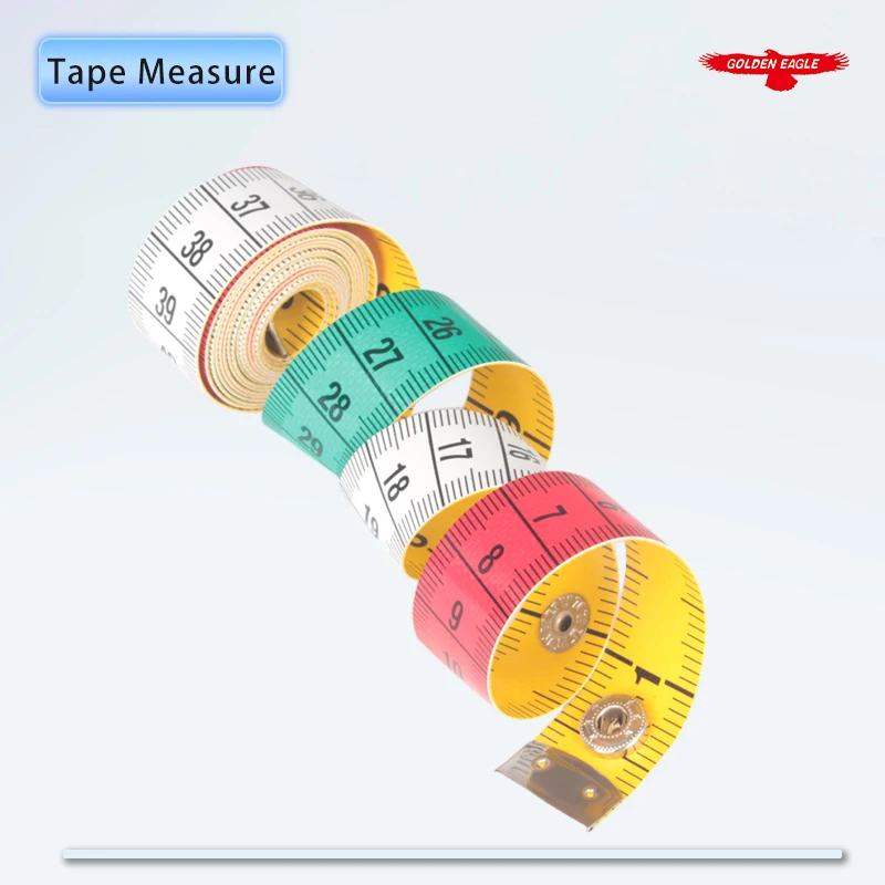 Double Scale Ruler Soft Tape Measure 1.5m (60 inch) Flexible Tailor Tools Cloth Body High Quality Sewing Accessories