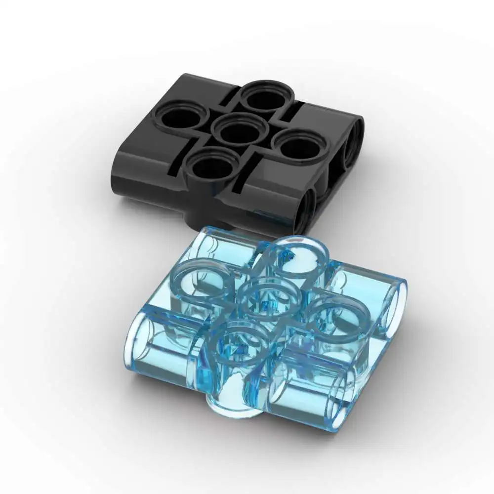 MOC 10PCS 39793 핀 커넥터 리프트 암 1x3x3 빌딩 블록 키트 플레이트 하우스 벽돌 입자 퍼즐 교육 장난감 어린이 선물