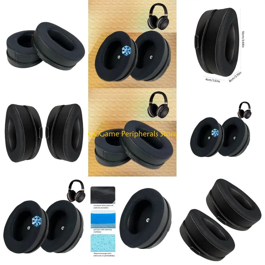 

U55B Premium Cooling Replacement Ear Cushions Noise Isolation for PenroseX Headsets