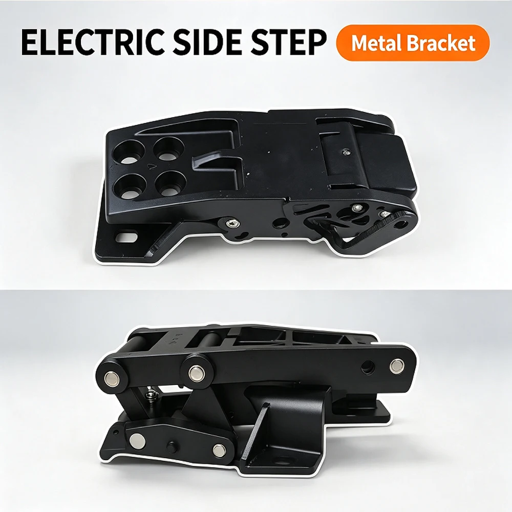 MASSAIT Folding Steps Side Pedal Accessories Electric Running Boards for  Triton Pickup Truck Modification JT