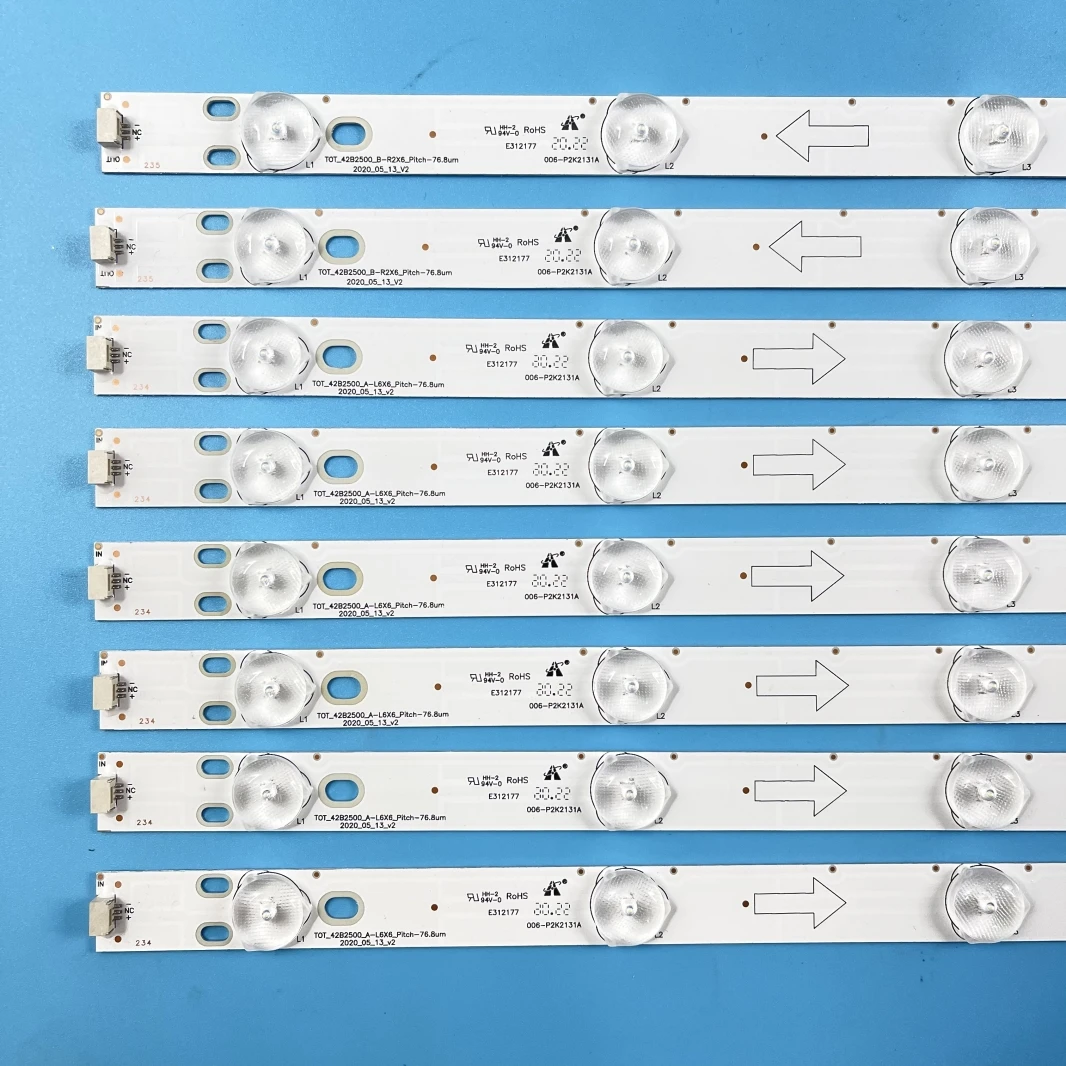 LED Backlight Strip For  Tv Ph42b25dg Ph42b25 DP42D24 DP42D23 FW42D25T 4C-LB420T-YH1A YH1B TCL-462C750(B3310)-6EA-LR