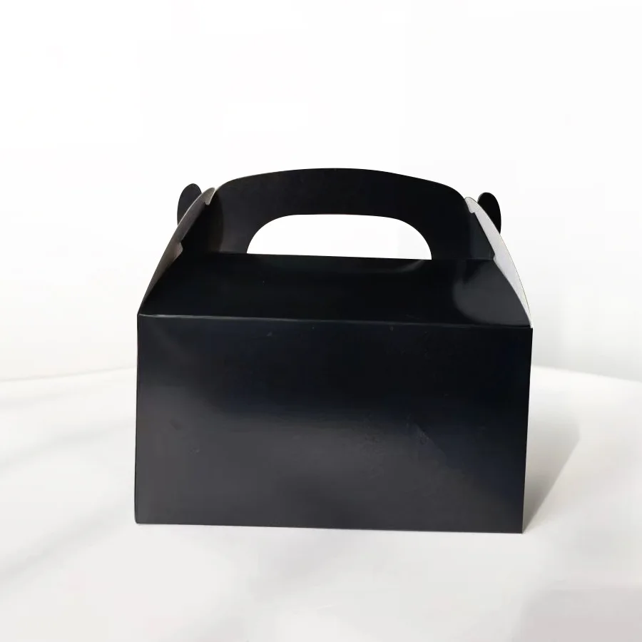 10–30 Stück Geschenkboxen mit Griffen, Backboxen, Süßigkeiten, Kekse, Leckerli-Boxen, Papier-Lunchboxen, Take-Out-Boxen für Hochzeitsfeier – Detail 8