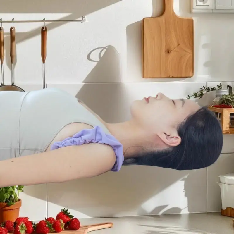 قطعة واحدة من مساعدات النوم لتصحيح الوضعية؛ حزام دعم العمود الفقري، مساعد للظهر والكتف قابل للتعديل