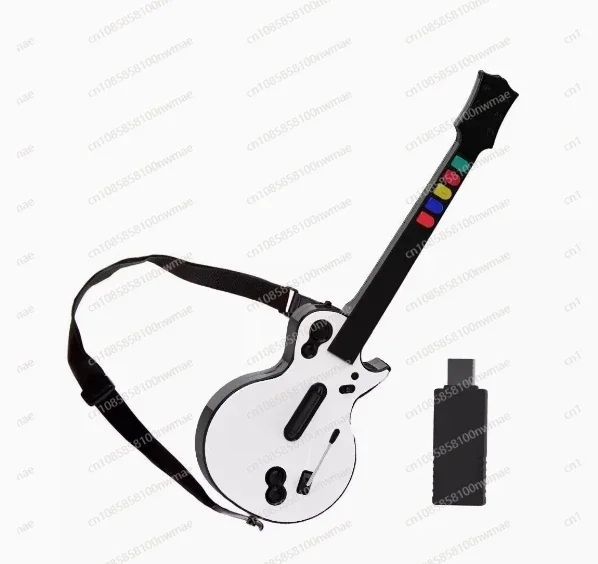 

For PC PS3 PC Guitar Hero Game Wireless Gaming Controller Guitar Hero Rock Band 2.4 G Remote Guitar Handle Console Gamepad 5Key