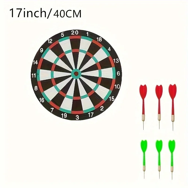 Outdoor darts game supplies Double-sided darts board Entertainment leisure sports Set toy mini darts targets