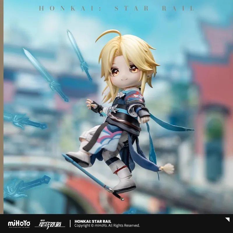 

Official miHoYo Honkai:StarRail Yanqing posable statuette anime game merchandise desk ornament