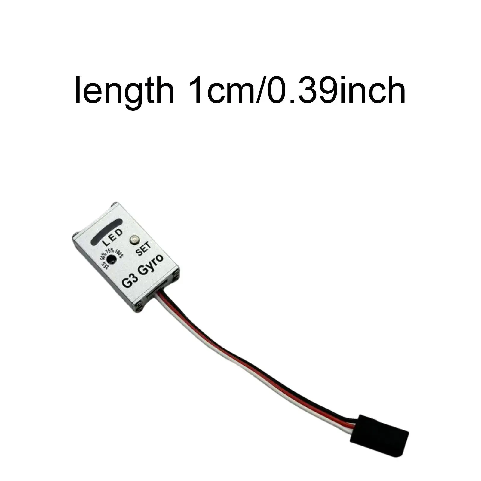 لعبة جيروسكوب سيارة عالية الأداء مدمجة وسهلة التركيب لملحقات شاحنة RC بمقياس Tamiya 1 14