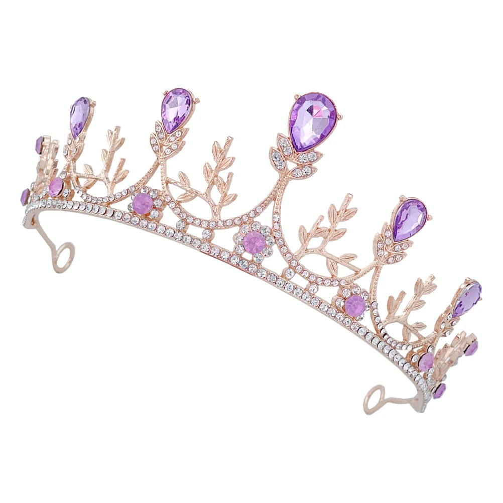

Wedding Headband Diamond Crown Hair Accessory Hairband Accessories Tiaras for Bride
