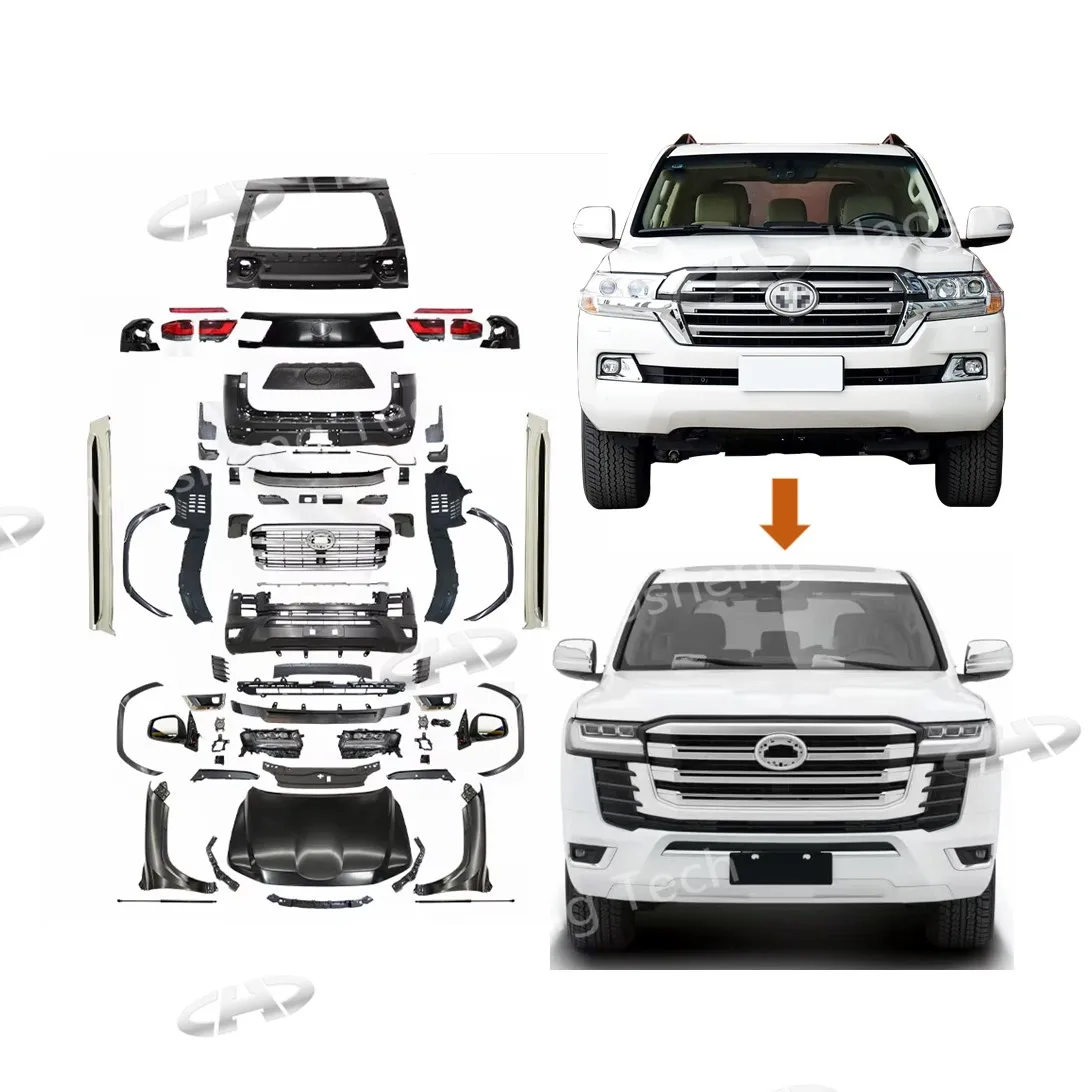 

2008-2021 LC200 Upgrade To LC300 2022 Conversion Kit Wide Bodykit For Toyota Land Cruiser To LC300 GR Sport Auto Body Systems