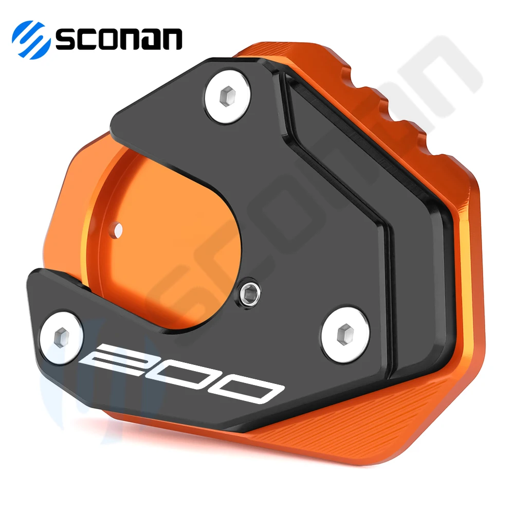 Per KTM DUKE125 250 DUKE 390 200 duke200 Duke 250 decorazione moto cavalletto cavalletto laterale estensione ingranditore Pad accessori