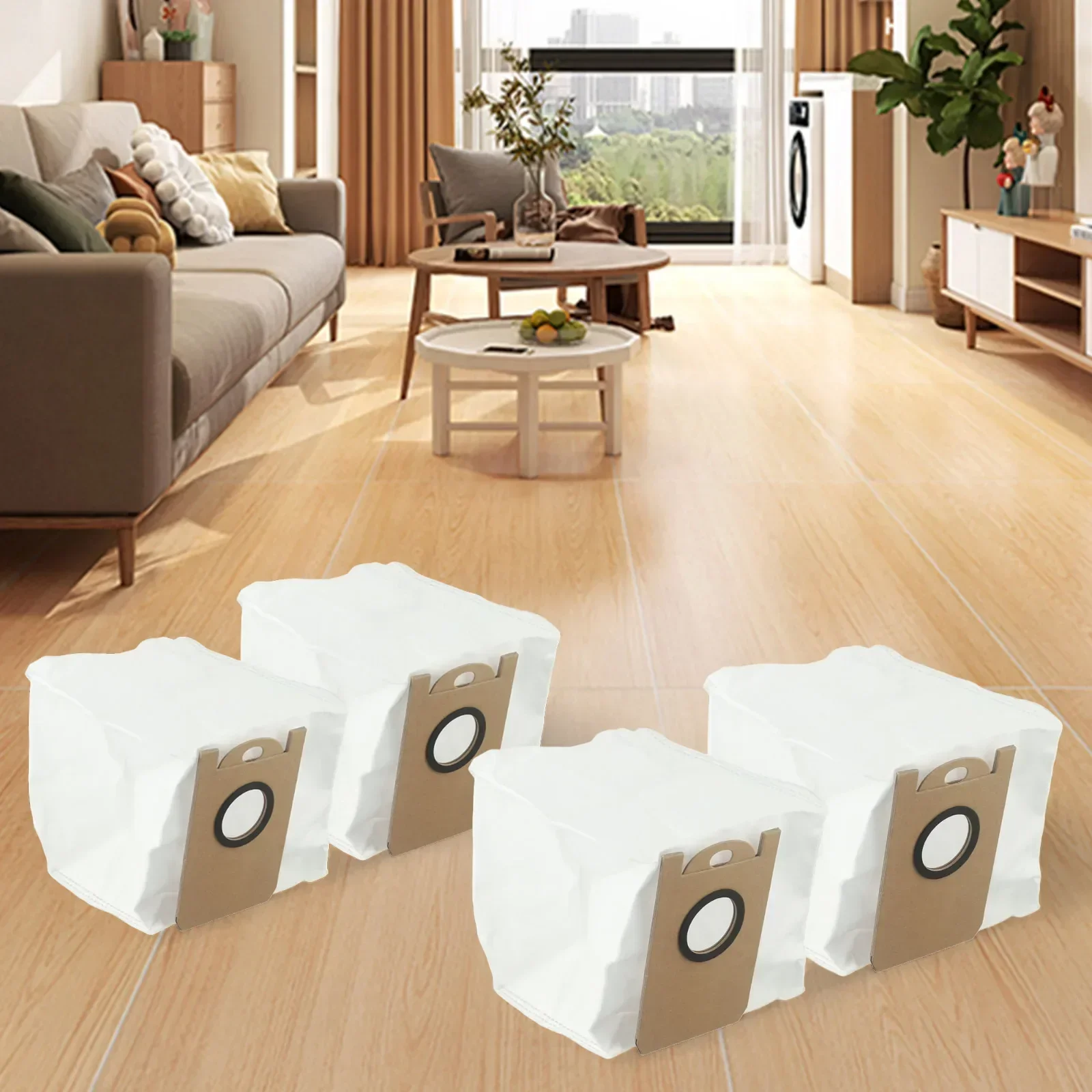 

New/ Dust Bag Robot Accessory Vacuum Cleaner Spare Part Efficient Cleaning Non-woven Fabric Replacement Dust Bag