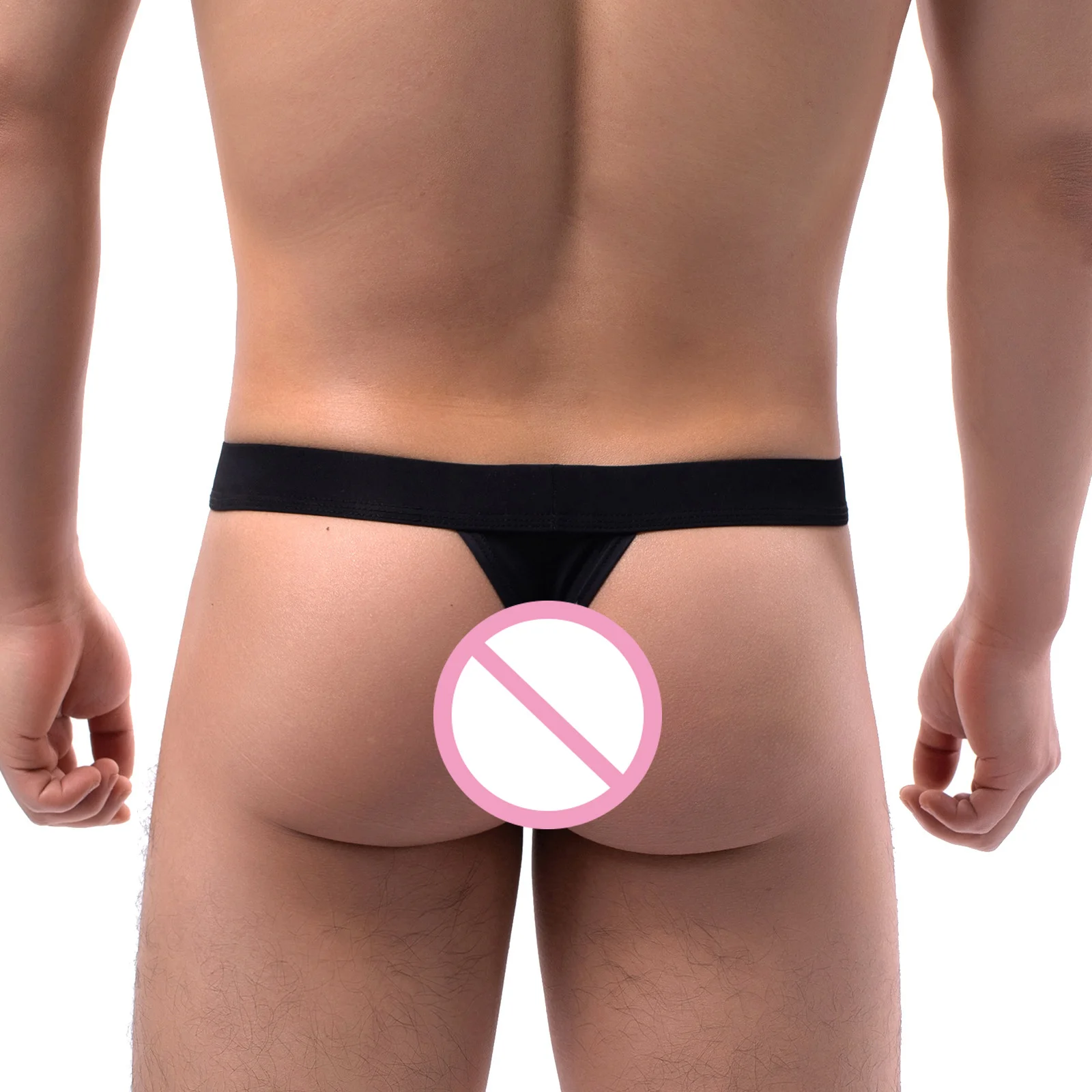 CLEVER-MENMODE Mens G String Underwear Sexy Underpants Thong Tanga Penis Pouch Panties Bikini T-back Cueca