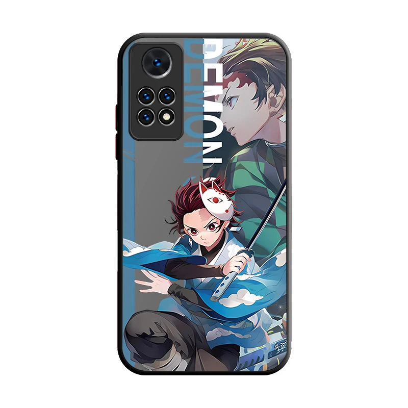Anime Demon Slayer Schokbestendig Case voor Xiaomi Redmi A5 A4 A3 A3X A2 A1 Plus 13X Redmi K70 Ultra K70E K60 K50 K40 K40S K30 K20
