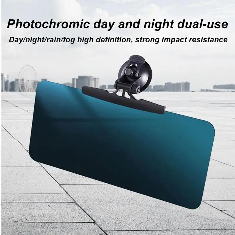 Car Visor Extender Sun Blocker Anti-Glare UV-Resistant Polarized Sun Visor Extender For Car 180-Degree Rotation Automotive