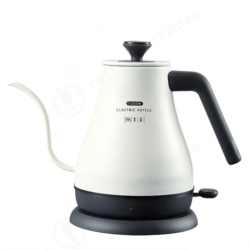 Steel Gooseneck Coffee Kettle Long Narrow Spout Pour Over Water Pot Dedicated Hand Brew Teapot for Home Barista  Brewing