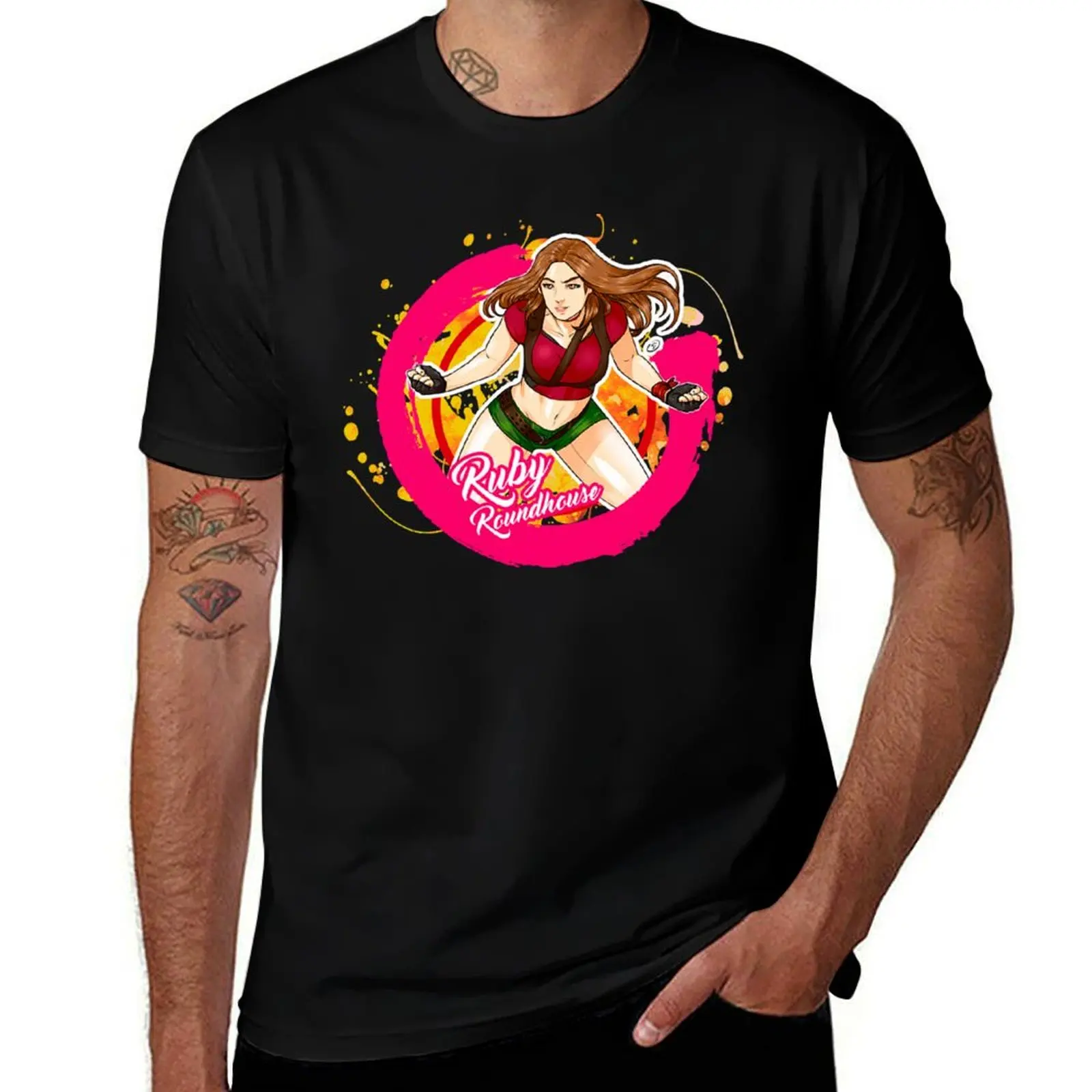

Ruby Roundhouse JUMANJI T-Shirt t shirt man luxury t shirt man casual T-Shirt