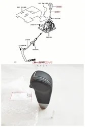 Transmission Shift Lever Handle Handball per Pajero Sport KG6W KH6W KH8W V87W V93W V97W V98W 2410A031XC 2410A081XA 2410A013