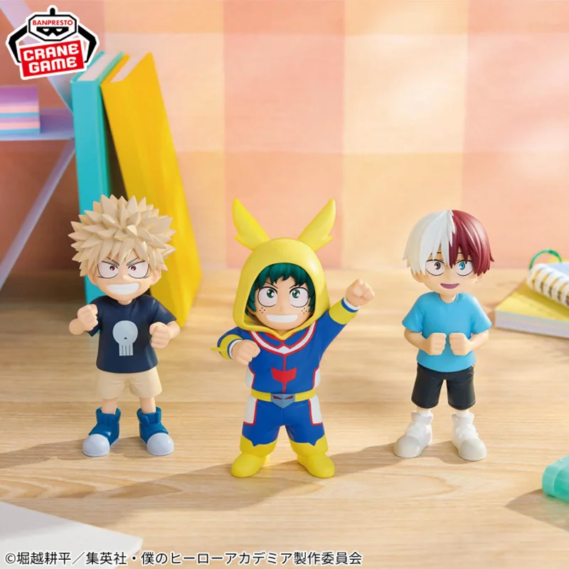 [Authentique Original] Bandai Banpresto mon héros académique Midoriya Izuku Version enfance Anime Figure modèle collecteur Figurine jouet