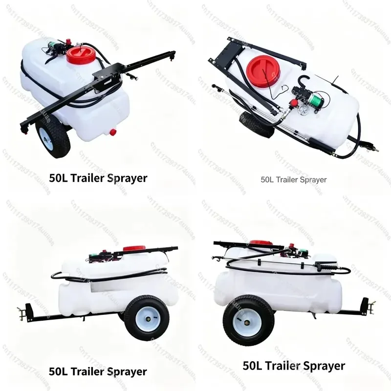 50L High Pressure Agricultural Sprayer Trolley Trailer Mobile Pesticide Spraying Machine for Orchard Farm Garden VS03 Series