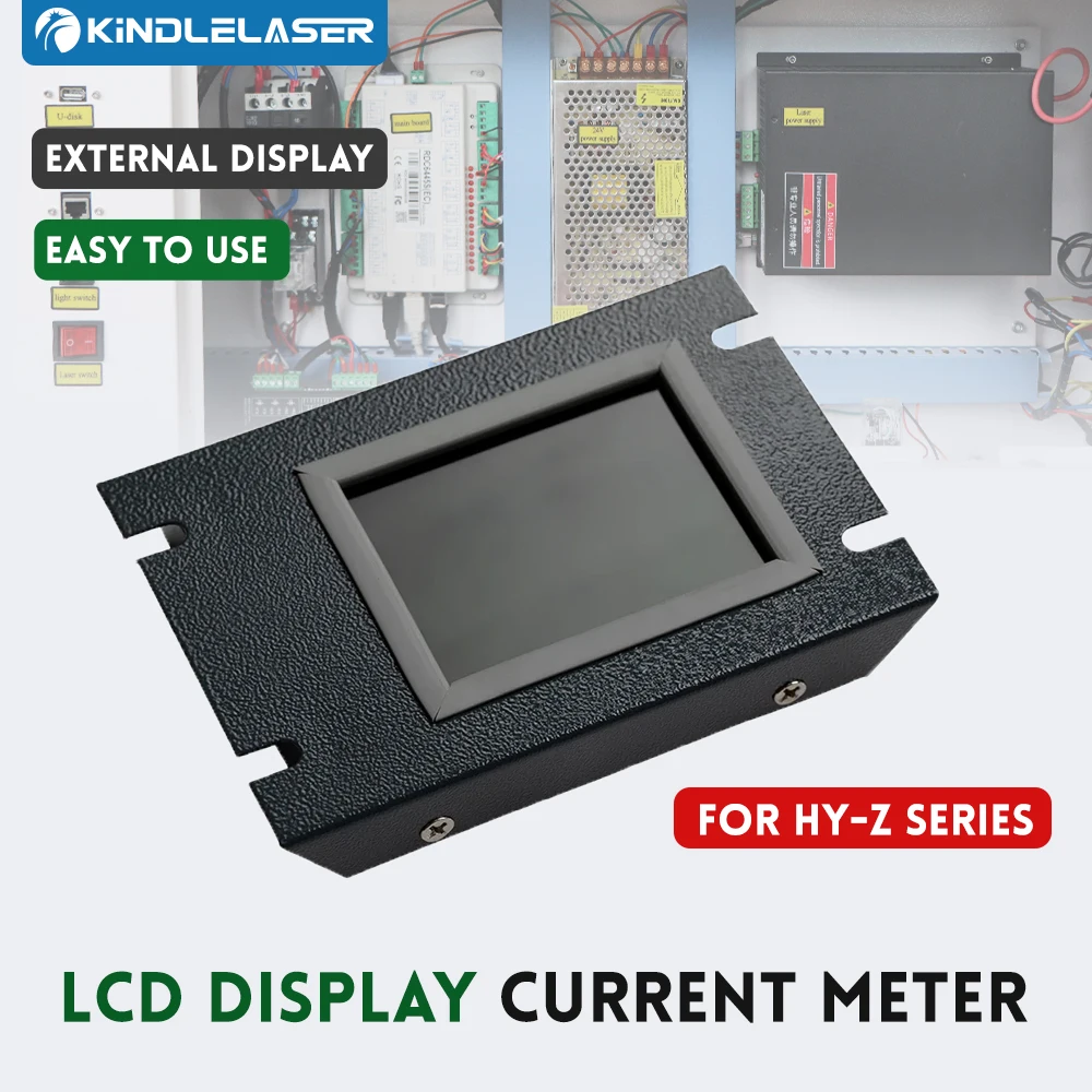 

KINDLELASER CO2 Laser Power Supply LCD Display Current Meter External Screen for HY-Z Series