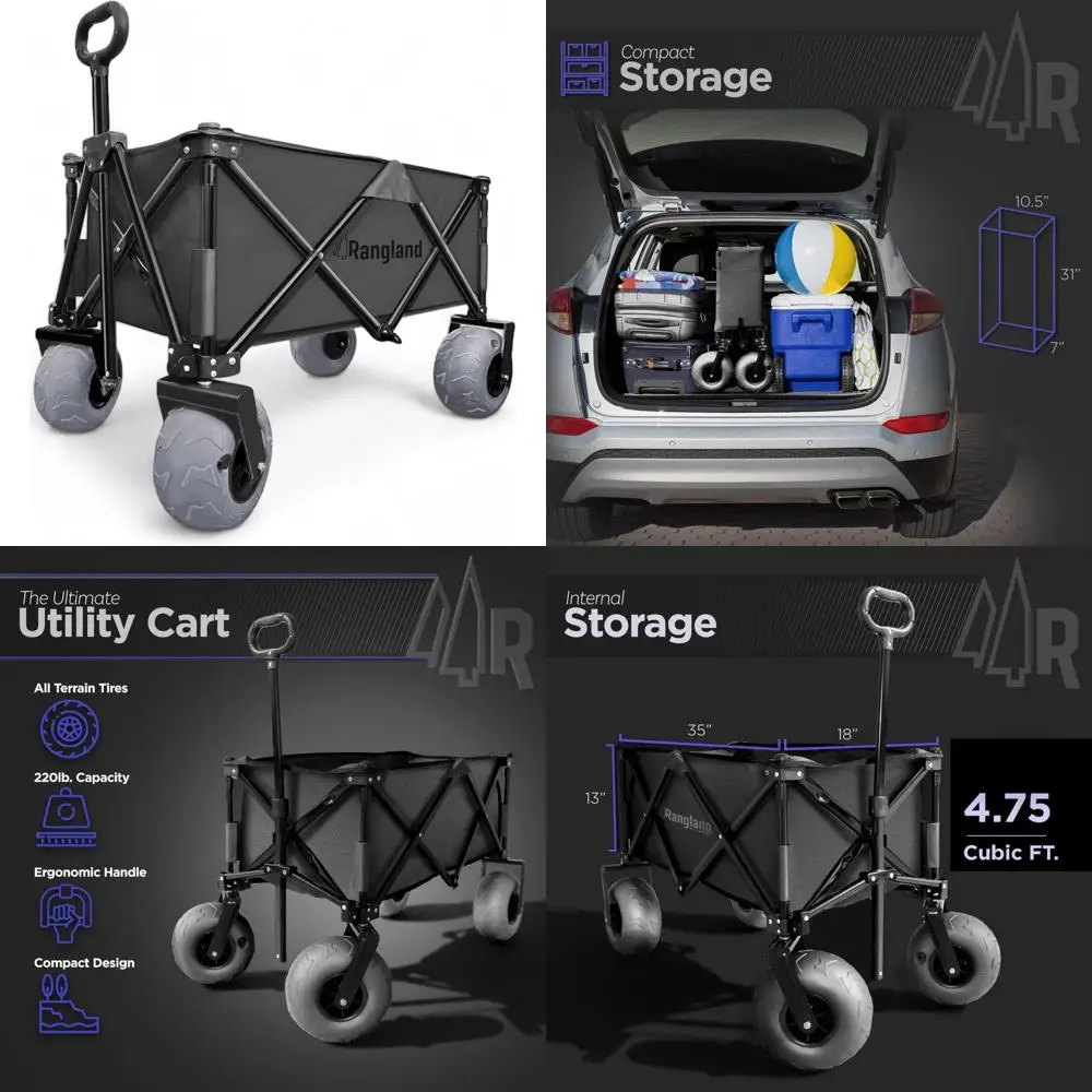 

Вездеходный песчаный вагон со сверхмощной складной конструкцией и большими пневматическими шинами для использования в пляже и грубом веществ.