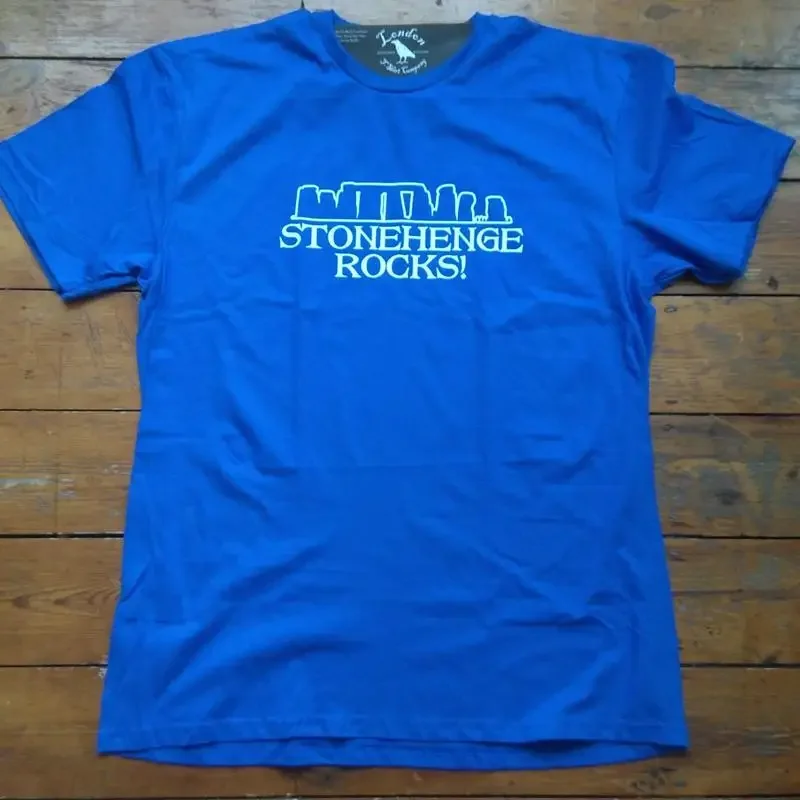 Stonehenge Rocks T Shirt Megalithic Rock Monument Souvenir Various Colours