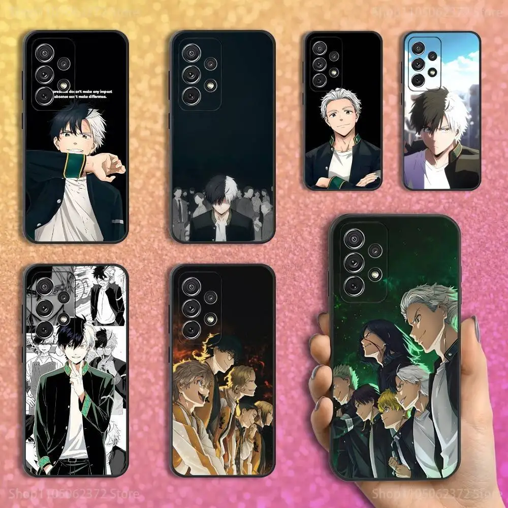 

Anime W-Wind Breaker S-Sakura Phone Case For Samsung S25,S24,S23,S22,S21,S20,S10,Ultra,Plus,Lite,FE,Soft Silicone Black Cover