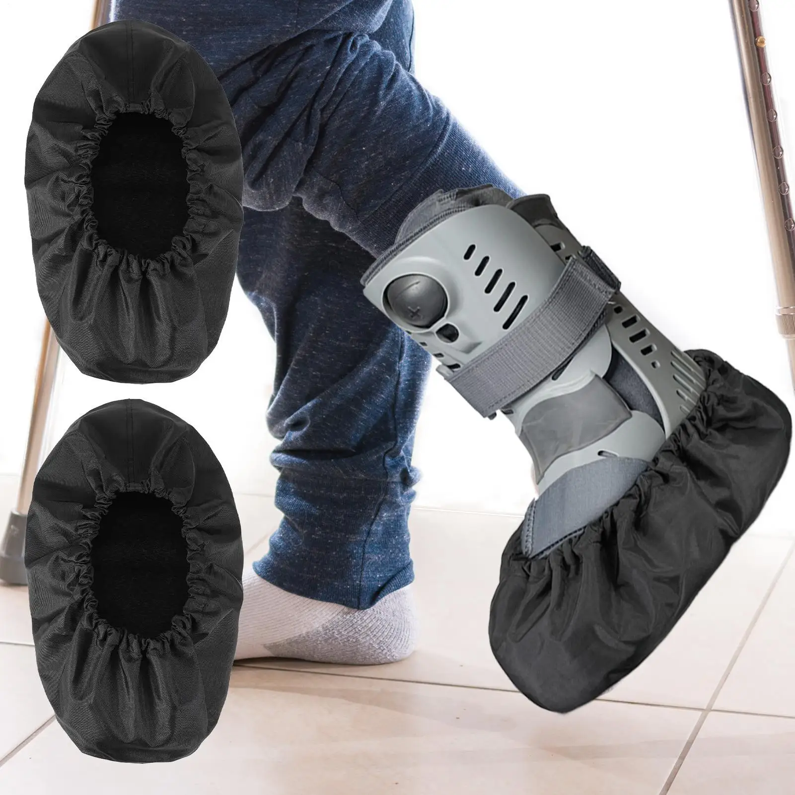 

Литой чехол для ног, 2 шт., водонепроницаемые гипсовые чехлы для ботинок, ежедневные товары для дома, средства для ванной комнаты, принадлежности для ванны, принадлежности для восстановления