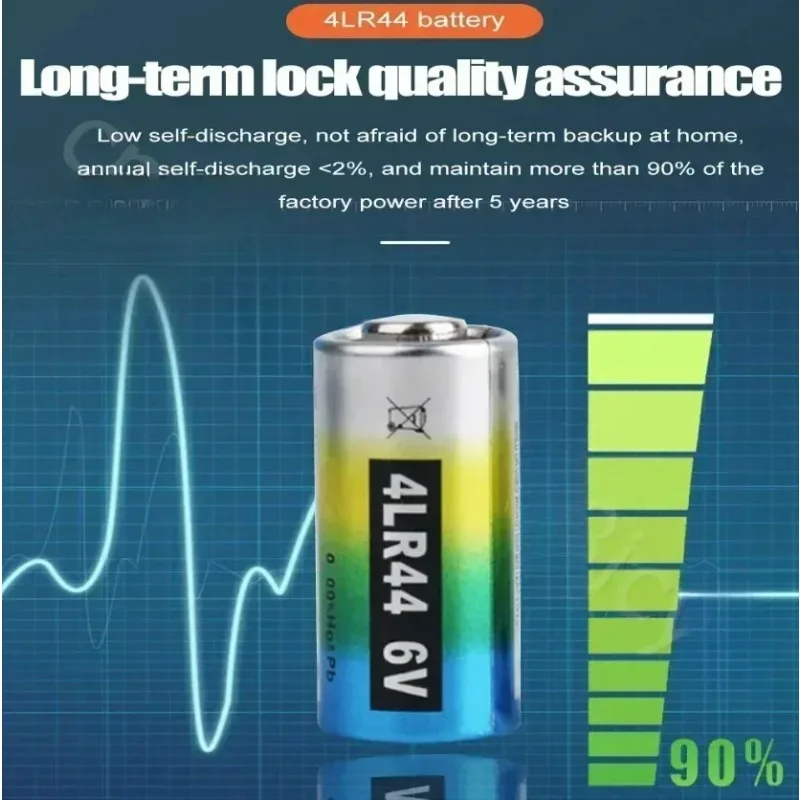 

4LR44 6V Alkaline Battery - for Shock Collars, Camera, Electronics - A544V 4034PX PX28A L1325 4AG13 544 4A76 New