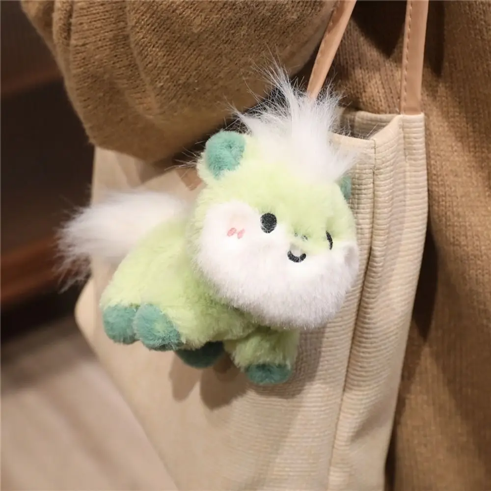 창의적인 미니 말 플러시 인형 귀여운 카와이 만화 말 열쇠고리 봉제 말 중국 황도대 말 플러시 인형 장난감