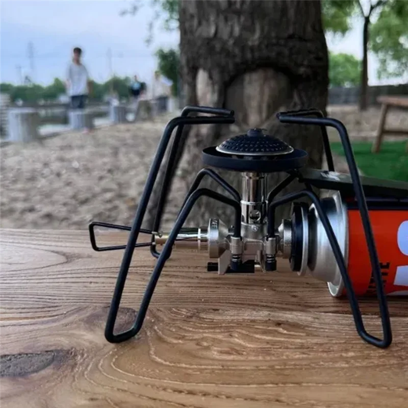 

AED4-Portable Spider Cassette Stove With Foldable Firepower, Igniter For Outdoor Camping, Hiking, Picnic Survival Cookware