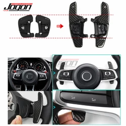 Replacement For Volkswagen VW GOLF 7 GTI R GTE GTD 2015-2020 JOGON Carbon Fiber Car Steering Wheel Shifter Paddle Extension