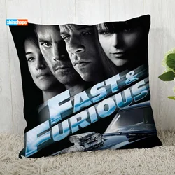 Fast and Furious-Taie d'oreiller étoile personnalisée, taie d'oreiller décorative pour la maison moderne, salon, 45x45cm