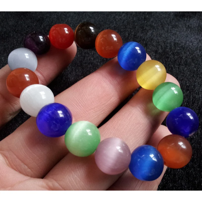 'S Eye Stone Women'S Jewelry Multicolored Street Vendor Jade Bracelet